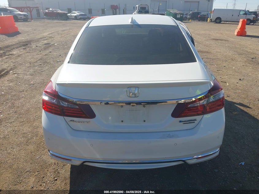 2017 HONDA ACCORD HYBRID VIN: JHMCR6F77HC017381