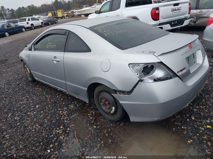 2006 HONDA CIVIC VIN: 2HGFG116X6H552495