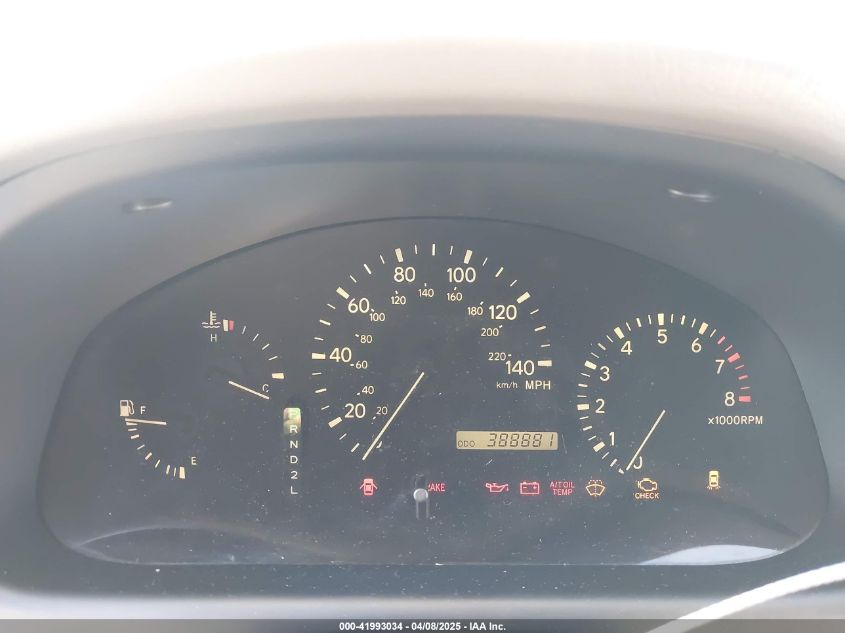 2000 Lexus Rx 300 VIN: JT6HF10U8Y0117712 Lot: 41993034