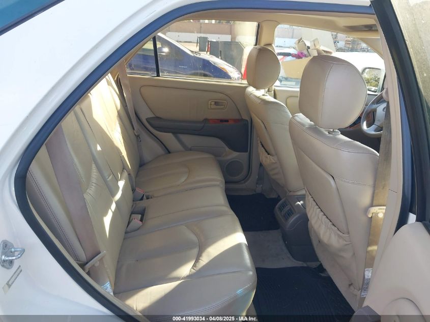 2000 Lexus Rx 300 VIN: JT6HF10U8Y0117712 Lot: 41993034