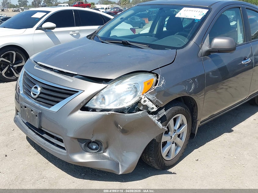2012 NISSAN VERSA VIN: 3N1CN7AP4CL835712