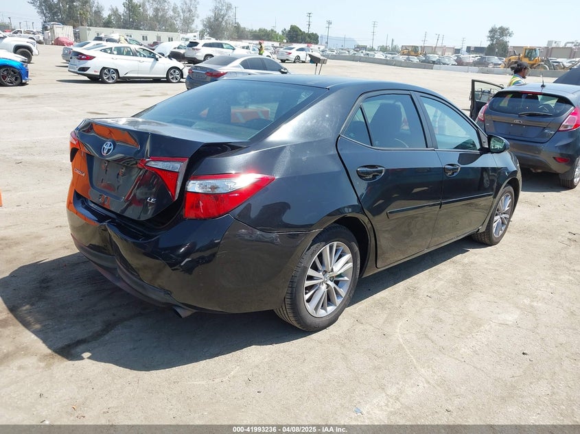 2014 TOYOTA COROLLA VIN: 5YFBURHE0EP101599