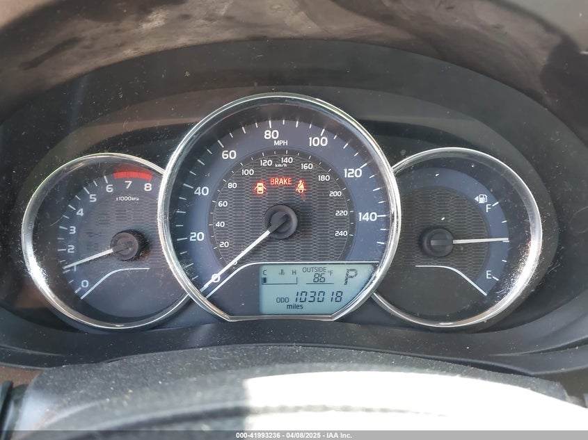 2014 TOYOTA COROLLA VIN: 5YFBURHE0EP101599