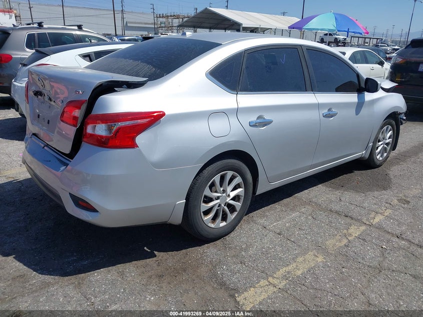 2019 NISSAN SENTRA VIN: 3N1AB7AP7KY454843