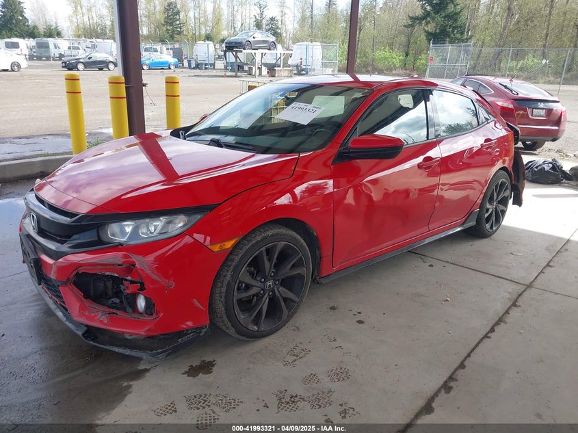 2017 HONDA CIVIC VIN: SHHFK7H43HU404913