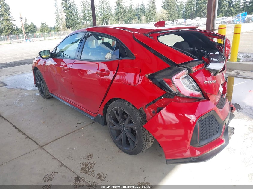 2017 HONDA CIVIC VIN: SHHFK7H43HU404913