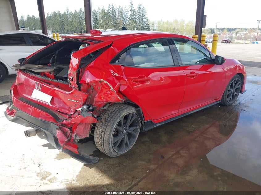 2017 HONDA CIVIC VIN: SHHFK7H43HU404913