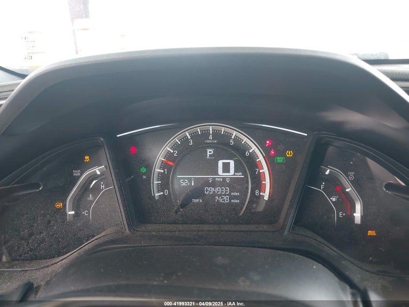 2017 HONDA CIVIC VIN: SHHFK7H43HU404913