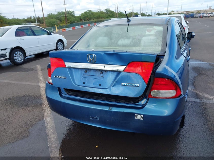 2010 Honda Civic Hybrid VIN: JHMFA3F26AS002213 Lot: 41993418