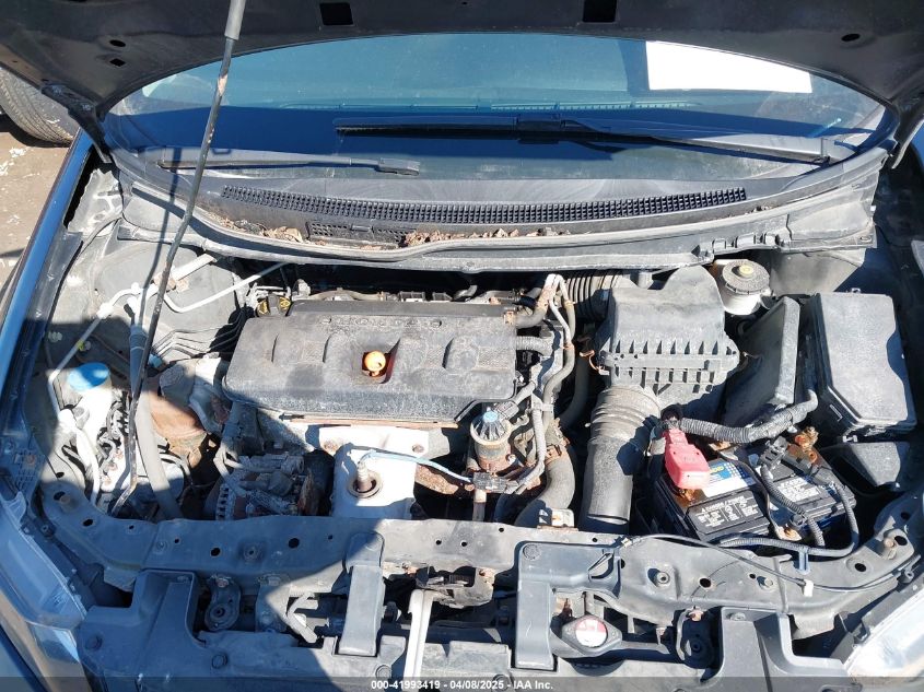 2012 Honda Civic Lx VIN: 2HGFG3B59CH509408 Lot: 41993419