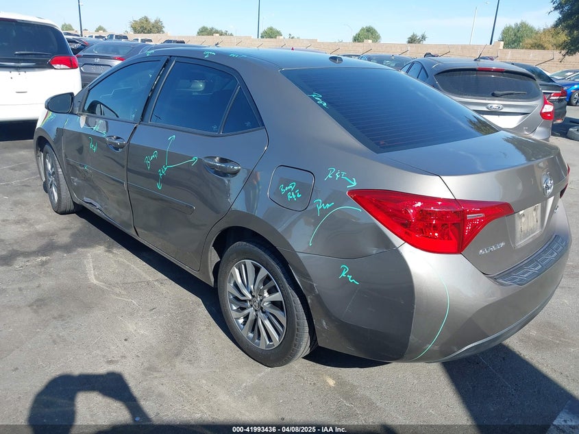 2017 TOYOTA COROLLA XLE - 5YFBURHE9HP715071
