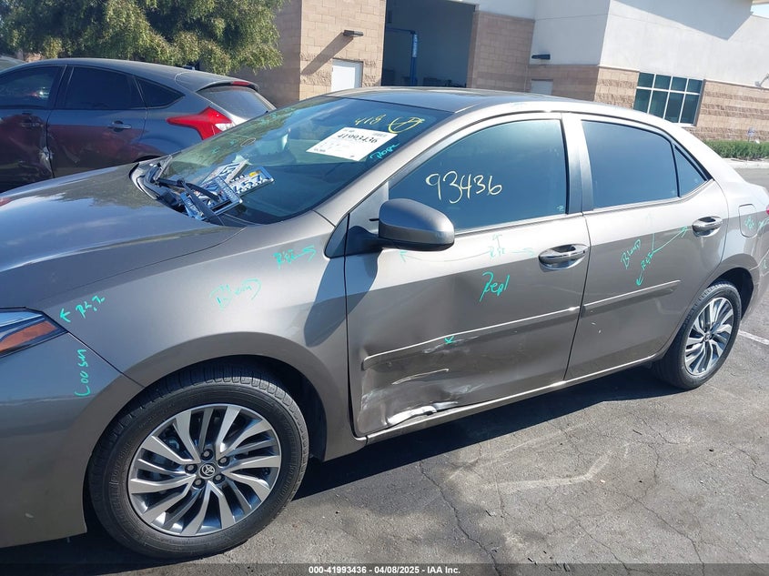 2017 TOYOTA COROLLA XLE - 5YFBURHE9HP715071