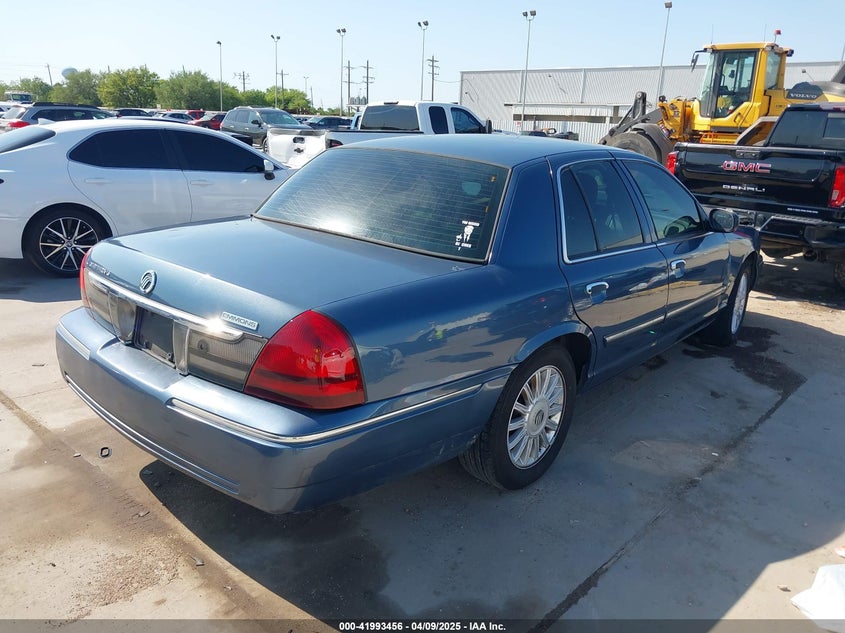 2009 MERCURY GRAND MARQUIS VIN: 2MEHM75V09X634393