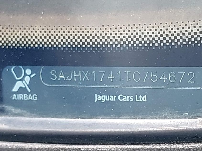 1996 Jaguar X16 VIN: SAJNX1741TC754672 Lot: 41993575