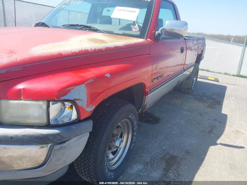 1994 Dodge Ram 1500 VIN: 1B7HC16Z5RS610662 Lot: 41993609