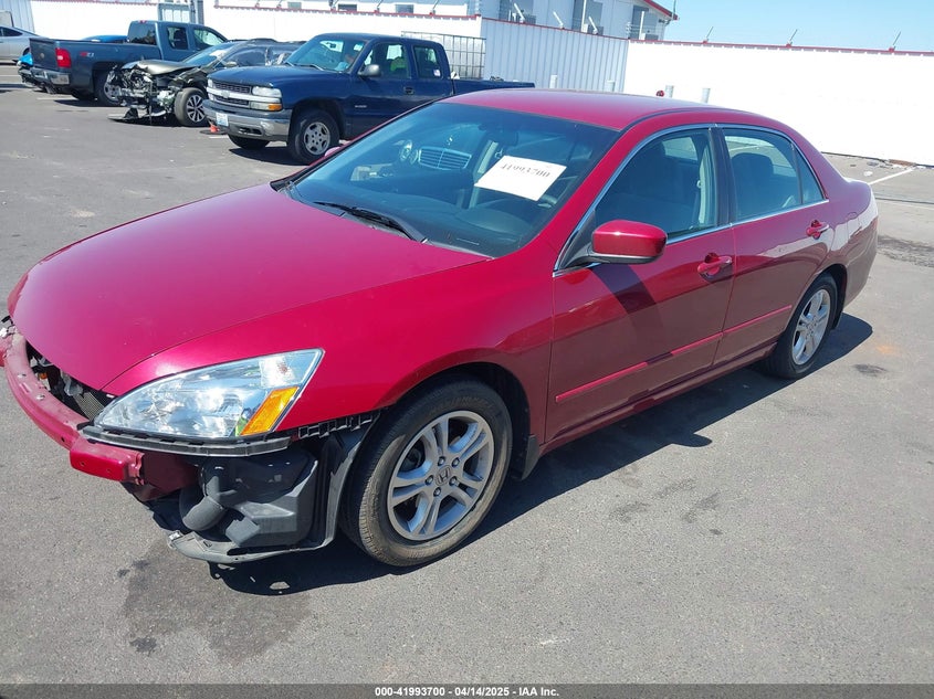2007 HONDA ACCORD VIN: 1HGCM56367A107690