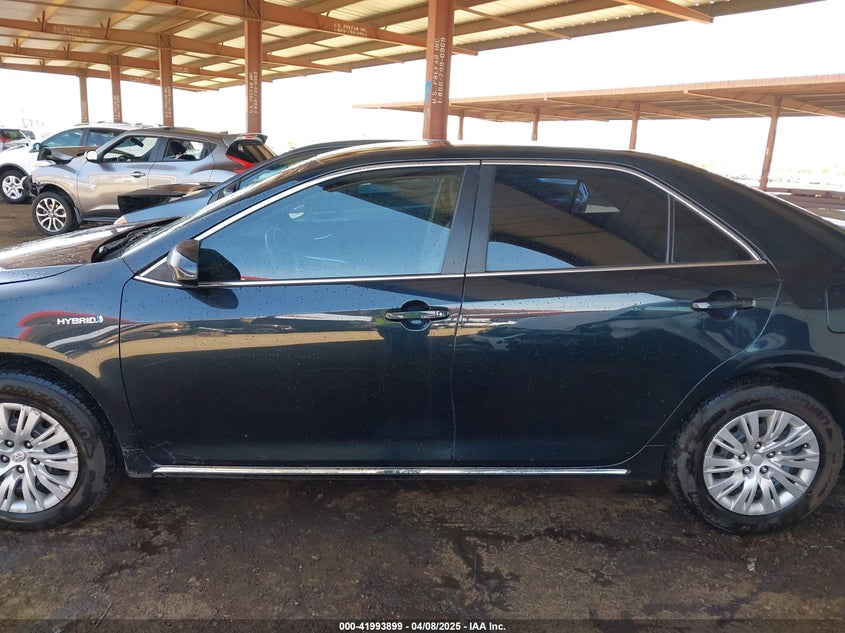 2012 TOYOTA CAMRY HYBRID VIN: 4T1BD1FK6CU035419