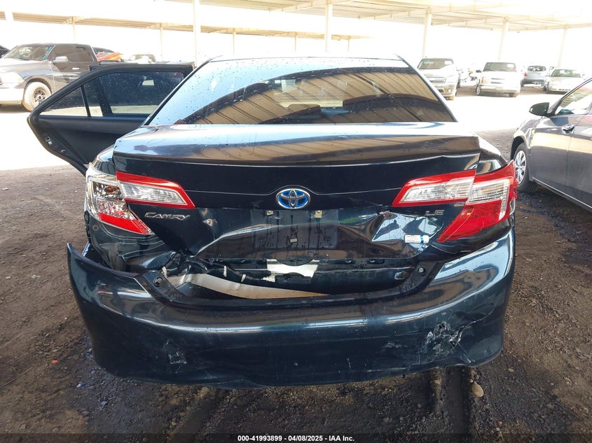 2012 TOYOTA CAMRY HYBRID VIN: 4T1BD1FK6CU035419