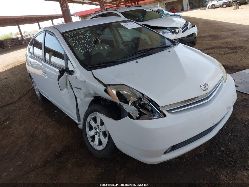 2008 TOYOTA PRIUS VIN: JTDKB20U587791517