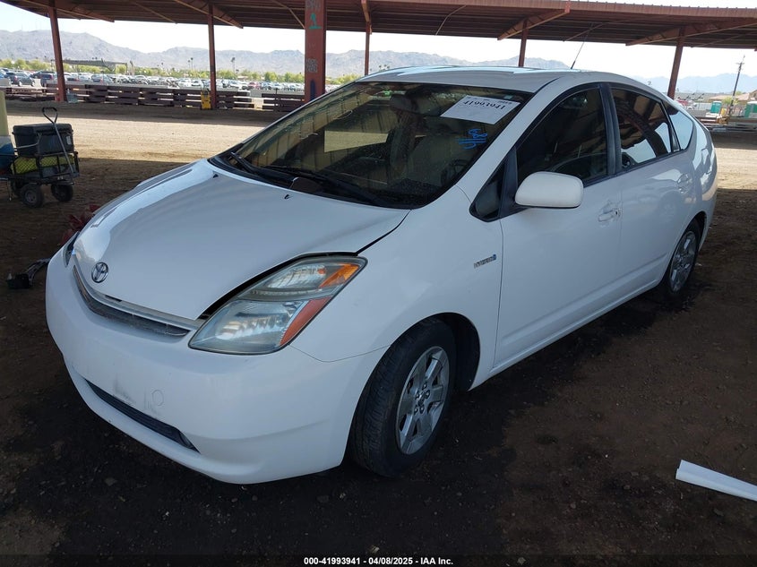 2008 TOYOTA PRIUS VIN: JTDKB20U587791517