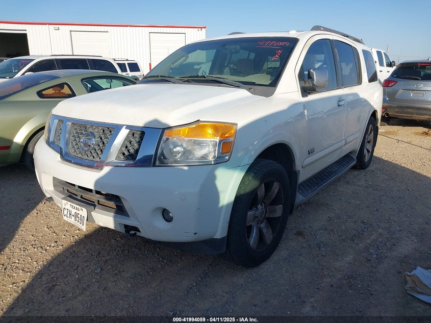 2008 NISSAN ARMADA VIN: 5N1BA08D78N620027
