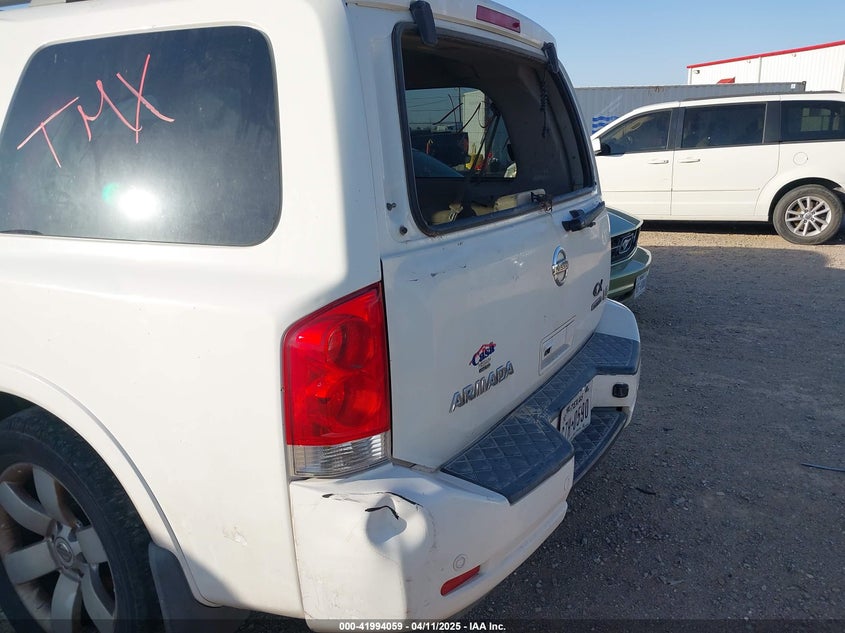2008 NISSAN ARMADA VIN: 5N1BA08D78N620027