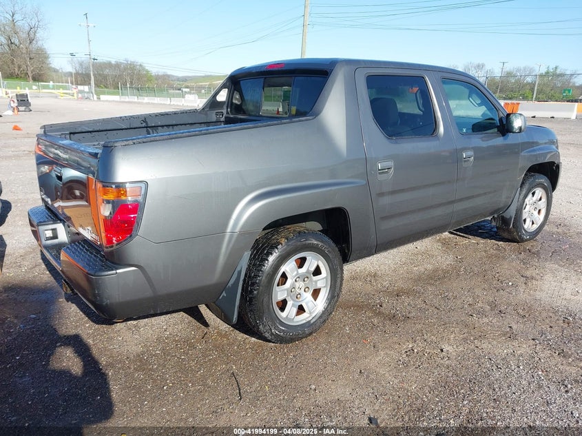 2008 HONDA RIDGELINE VIN: 2HJYK16488H526442