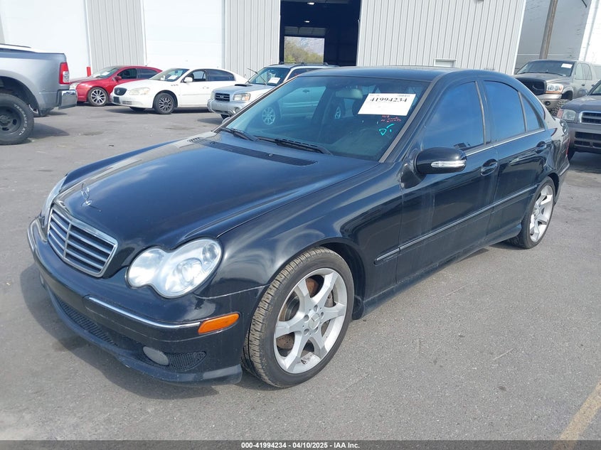 2007 MERCEDES-BENZ C 230 VIN: WDBRF52H07F929603