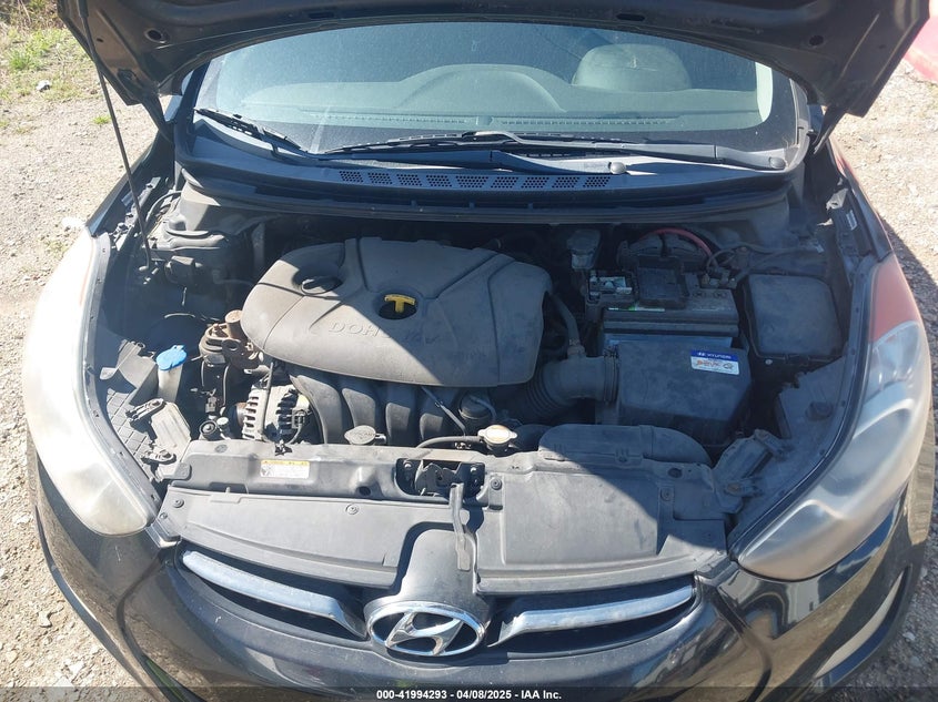 2011 HYUNDAI ELANTRA VIN: KMHDH4AE3BU158481