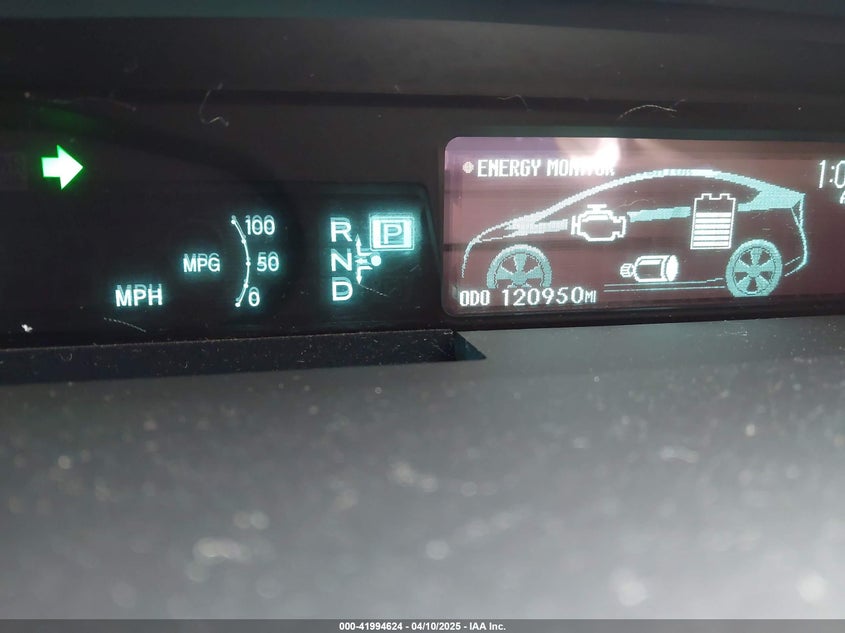 2011 TOYOTA PRIUS VIN: JTDKN3DU4B1377629
