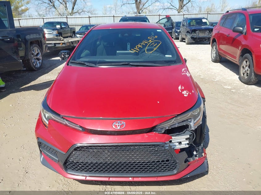 2020 TOYOTA COROLLA VIN: JTDS4RCE4LJ025443