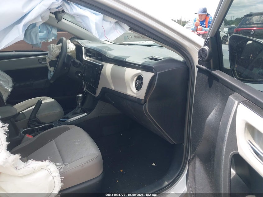 2017 TOYOTA COROLLA VIN: 5YFBURHE7HP715912