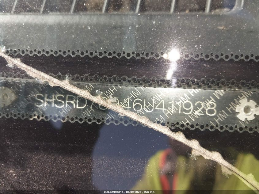 2006 Honda Cr-V Se VIN: SHSRD78946U411928 Lot: 41994815