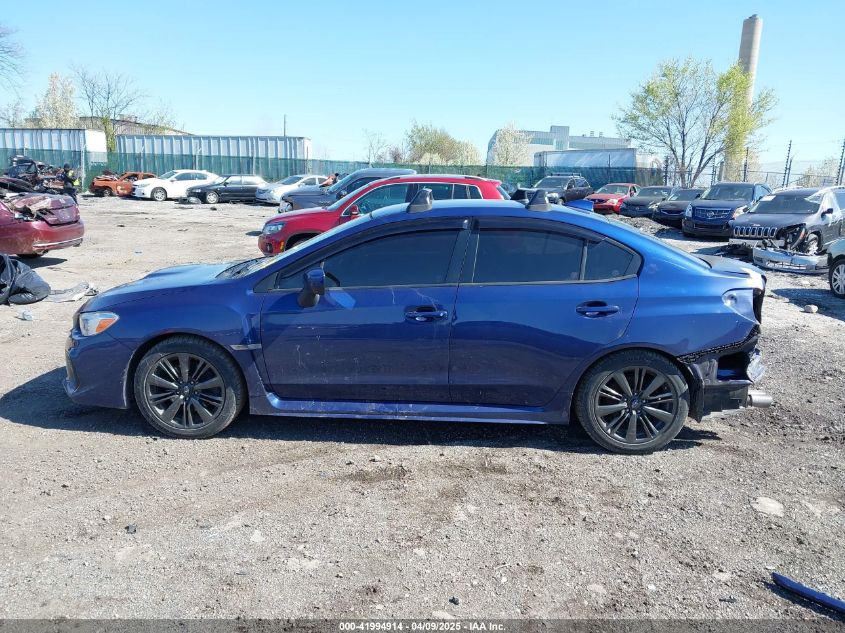2018 Subaru Wrx VIN: JF1VA1A66J9810800 Lot: 41994914