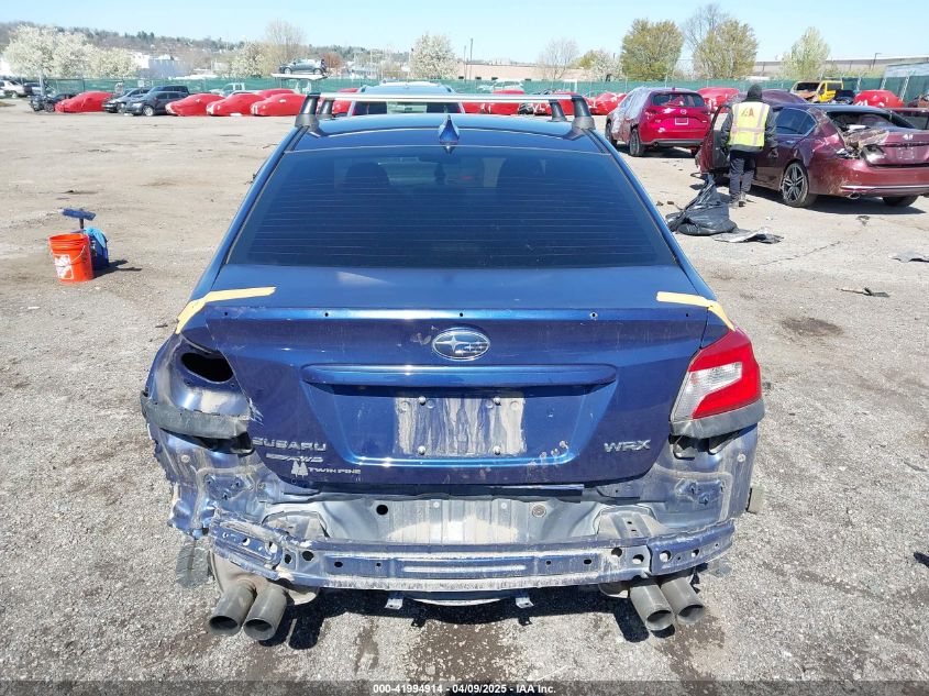 2018 Subaru Wrx VIN: JF1VA1A66J9810800 Lot: 41994914