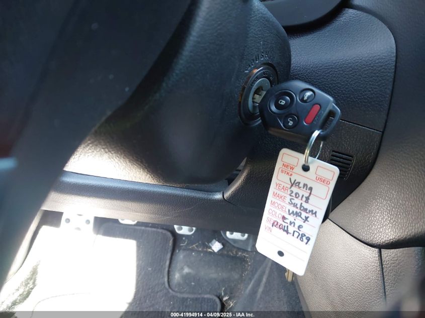 2018 Subaru Wrx VIN: JF1VA1A66J9810800 Lot: 41994914