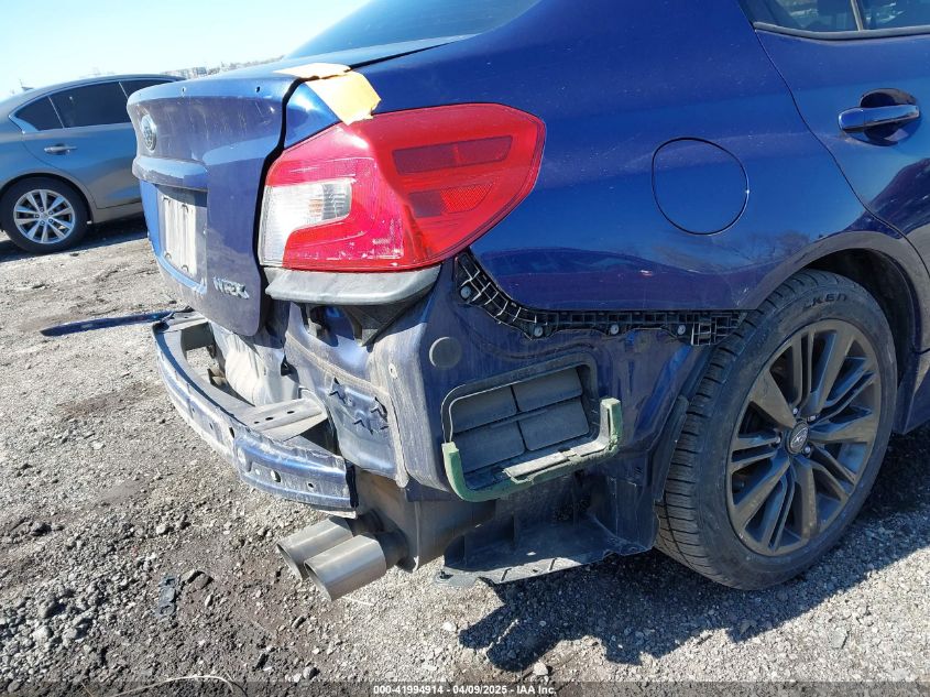 2018 Subaru Wrx VIN: JF1VA1A66J9810800 Lot: 41994914