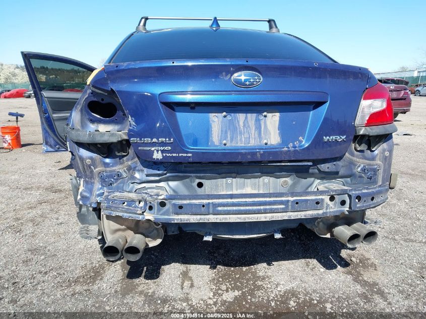 2018 Subaru Wrx VIN: JF1VA1A66J9810800 Lot: 41994914