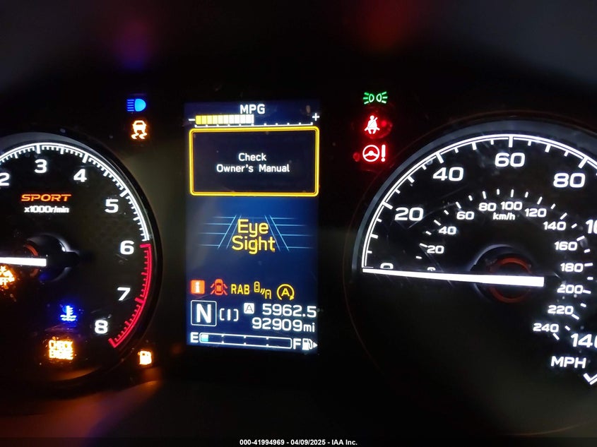 2019 SUBARU FORESTER SPORT - JF2SKAKC2KH568014