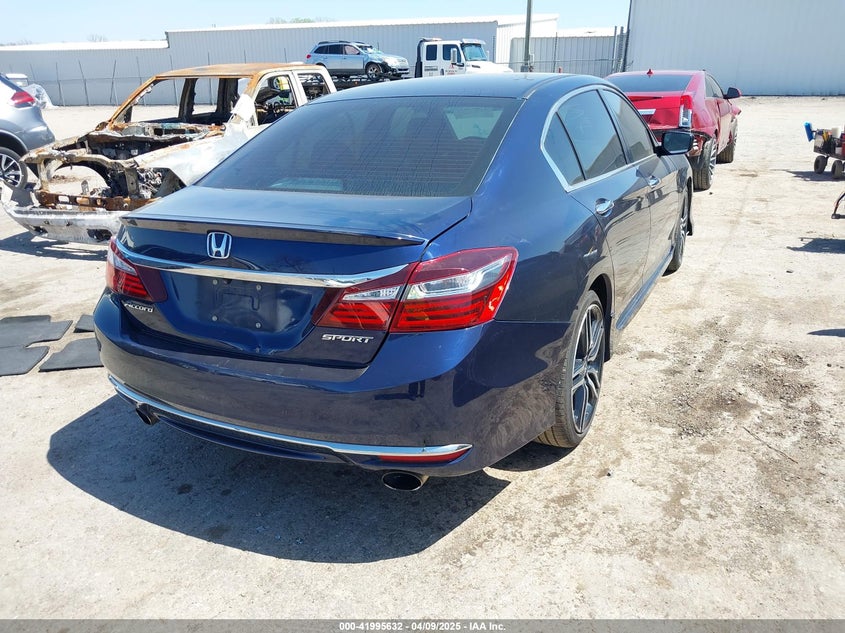 2016 HONDA ACCORD VIN: 1HGCR2F51GA174456