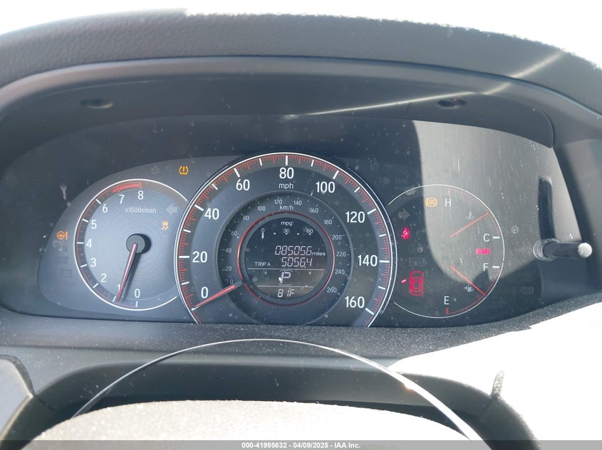 2016 HONDA ACCORD VIN: 1HGCR2F51GA174456