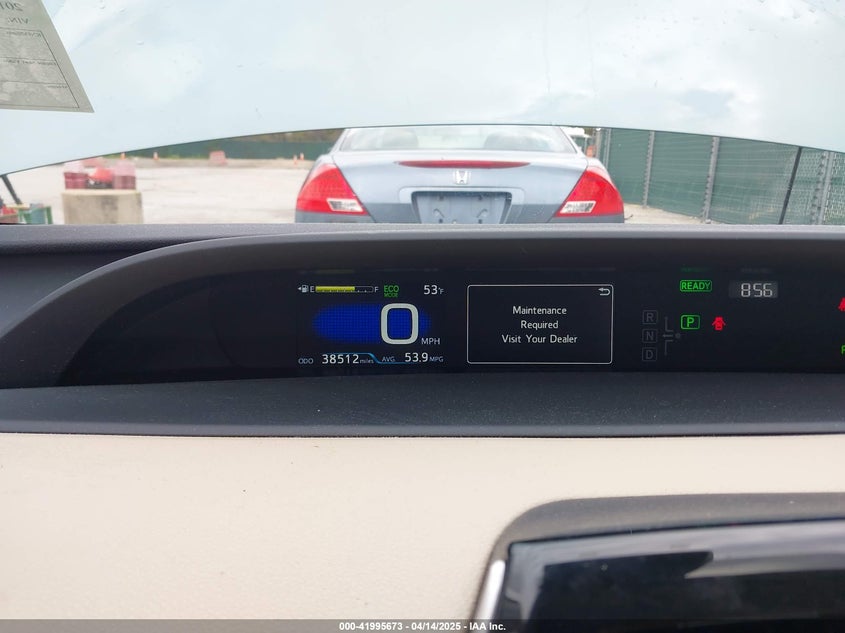 2019 TOYOTA PRIUS VIN: JTDKARFU0K3072502