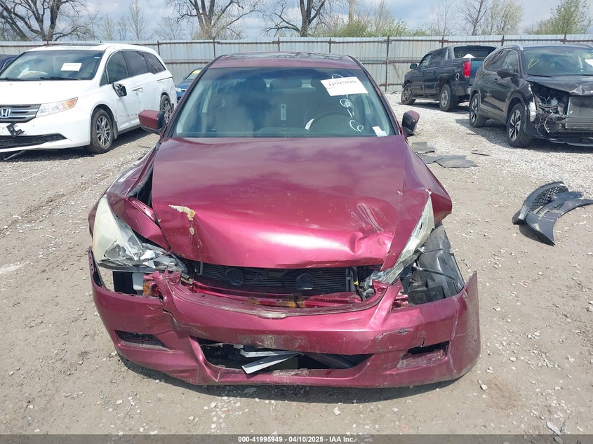 2006 HONDA ACCORD VIN: 1HGCM66586A004616
