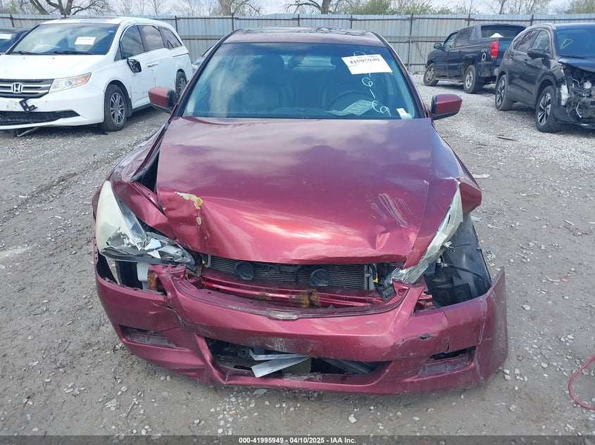 2006 HONDA ACCORD VIN: 1HGCM66586A004616