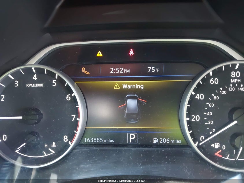 2016 Nissan Murano Sl VIN: 5N1AZ2MG9GN118893 Lot: 41995951