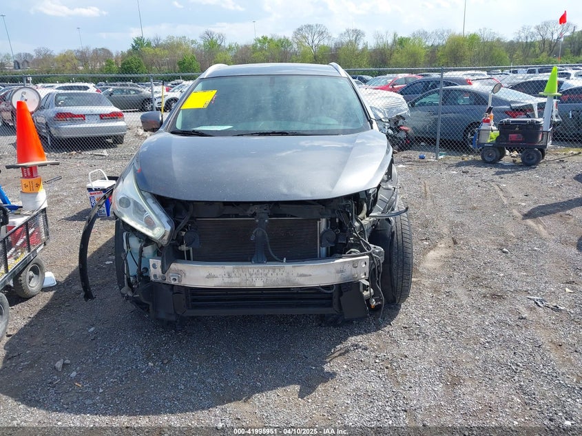 2016 Nissan Murano Sl VIN: 5N1AZ2MG9GN118893 Lot: 41995951