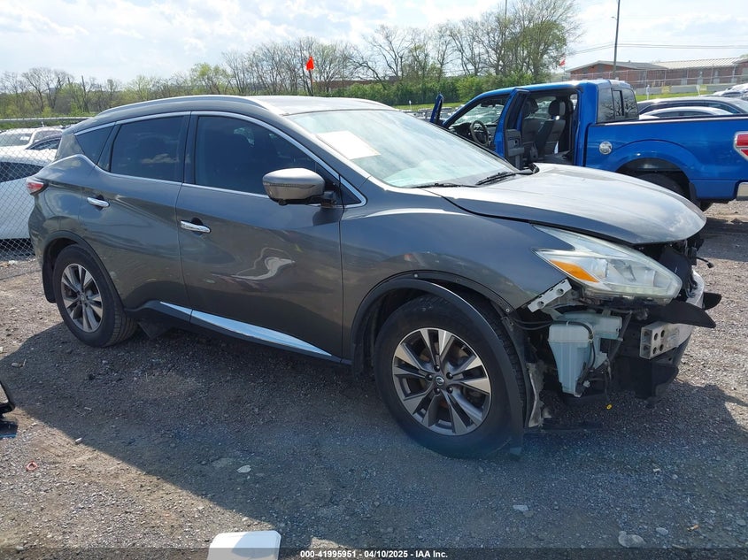 2016 Nissan Murano Sl VIN: 5N1AZ2MG9GN118893 Lot: 41995951