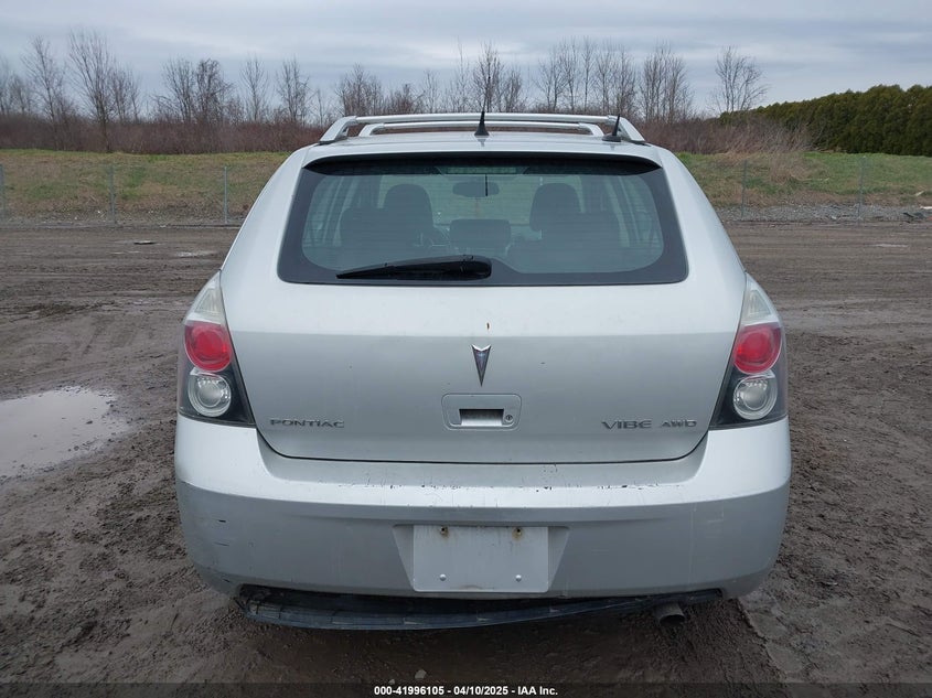 2009 PONTIAC VIBE VIN: 5Y2SM67049Z443556