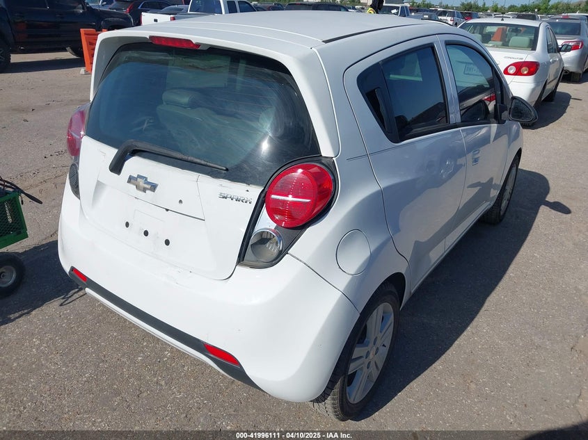 2014 CHEVROLET SPARK VIN: KL8CD6S99EC536525