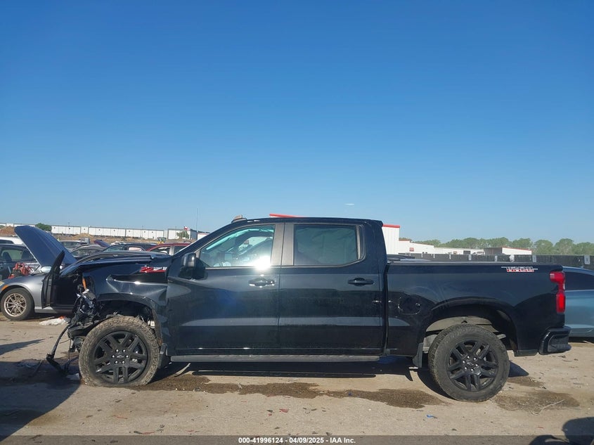 2022 CHEVROLET SILVERADO 1500 4WD  SHORT BED LT TRAIL BOSS - 3GCUDFED1NG614501